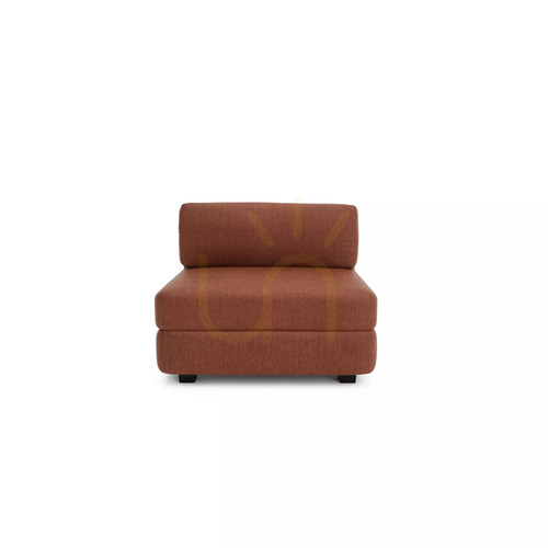 Check GRACIA Modular Sofa – Large Single Module – Terracotta Color by City Sofa