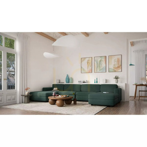 GRACIA Modular Sofa – Large Single Module – City Sofa Green small 12