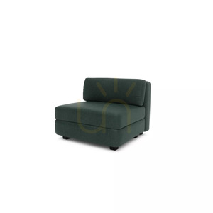 GRACIA Modular Sofa – Large Single Module – City Sofa Green small 3