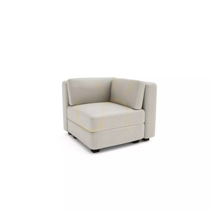 GRACIA Modular Sofa – Corner Module – Cream-Beige City Sofa small 2