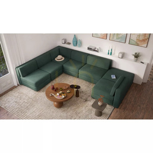 GRACIA Modular Sofa – Corner Module – Green City Sofa small 8