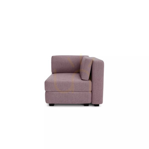 GRACIA Modular Sofa – Corner Module – Muted Pink Color by City Sofa small 0