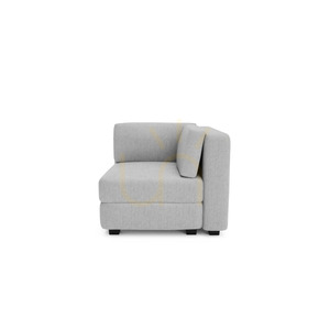 GRACIA Modular Sofa – Corner Module – City Sofa Gray small 0