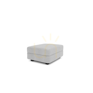 GRACIA Modular Sofa – Ottoman Module – City Sofa Gray small 3