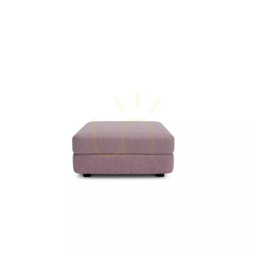 Check GRACIA Modular Sofa – Large Ottoman Module – Muted Pink Color by City Sofa