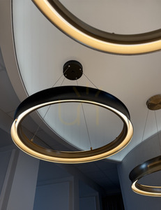 Larousse 100⌀ LED Pendant Light - Black, Brass - KICHLER small 8
