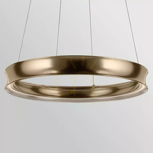 Larousse 75⌀ LED Pendant Light - Champagne Brown - KICHLER small 3