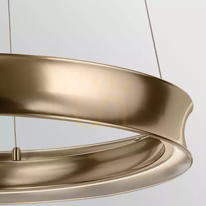 Larousse 75⌀ LED Pendant Light - Champagne Brown - KICHLER small 5