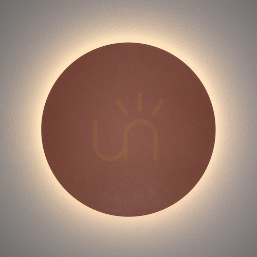 Check Nowodvorski RING LED L 12657 terracotta wall light 35 cm 3000 K