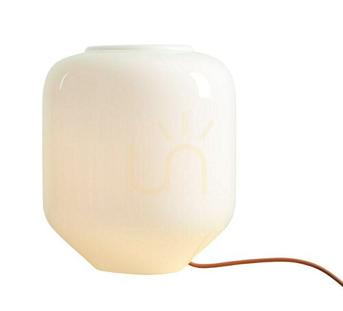Check Aldex Flask Table L Terra Opal Glass Table Lamp 8500B24_L