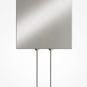 Maytoni Quadro Platinum LED Pendant Light, 5W, 3000K, MOD519PL-L8PT3K small 3