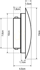 Wall light Sigma DROP LED white 41563 1 Wall light Sigma DROP LED white 41563 small 1