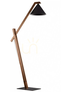 Floor lamp Sigma DECO black/dark brown 41632 small 0