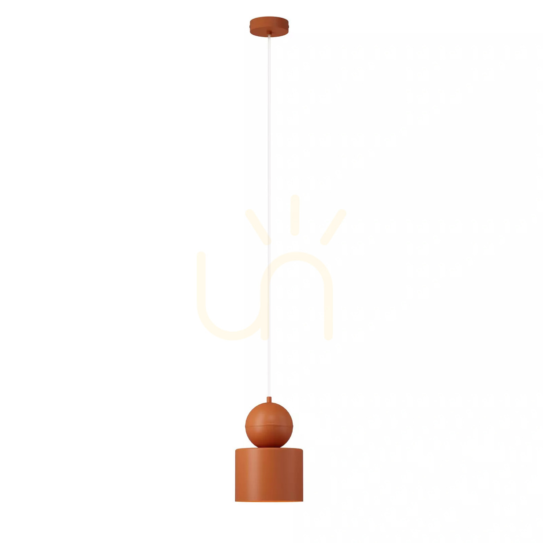 Pendant light Sigma MOSAIC B 1 brick red 41658