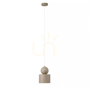 Pendant light Sigma MOSAIC B 1 warm beige 41659 small 0