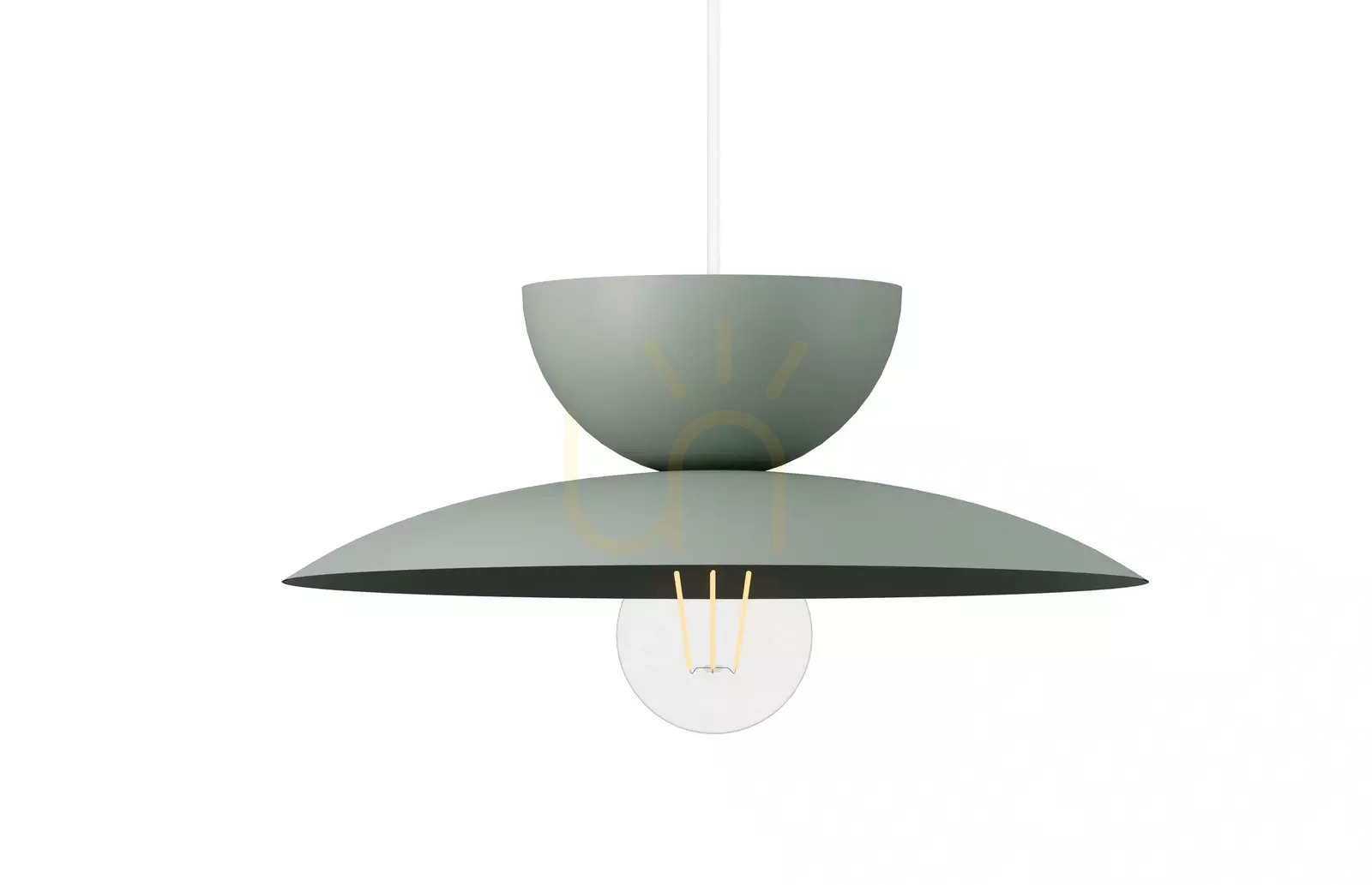 View Pendant light Sigma MOSAIC C 1 sage green 41697 Pendant light Sigma MOSAIC C 1 sage green 41697