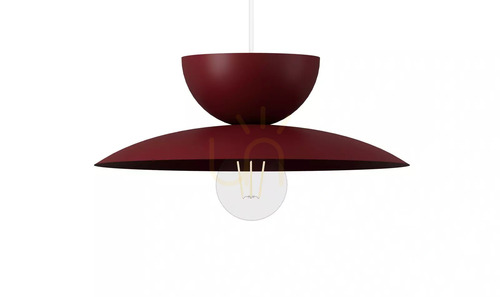 Check Pendant light Sigma MOSAIC C 1 burgundy 41699