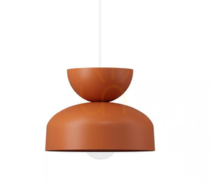 Pendant light Sigma MOSAIC H 1 brick red 41705 small 1