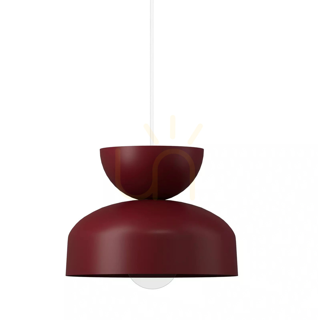 View Pendant light Sigma MOSAIC H 1 burgundy 41707 Pendant light Sigma MOSAIC H 1 burgundy 41707