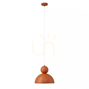 Pendant light Sigma MOSAIC F 1 brick red 41799 small 0