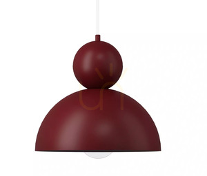 Pendant light Sigma MOSAIC F 1 burgundy 41801 small 1