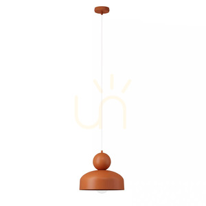 Pendant light Sigma MOSAIC G 1 brick red 41807 small 0