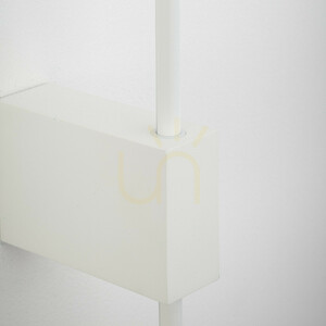 Lixa White 18 W LED Wall Sconce small 3