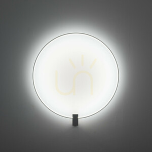 Vexa White 18 W LED Wall Sconce small 1