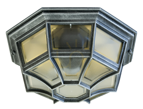 Check Latina 105BS Silver Outdoor Ceiling Light, E27, NORLYS
