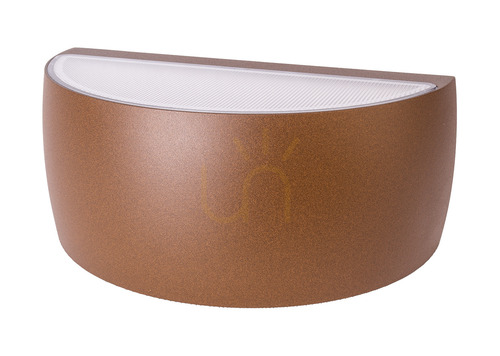 Check Vasa 128CS Rust-Colored LED Outdoor Wall Sconce by NORLYS