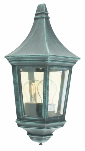Check Venice 261BD Outdoor Wall Sconce, Gold, E27, NORLYS
