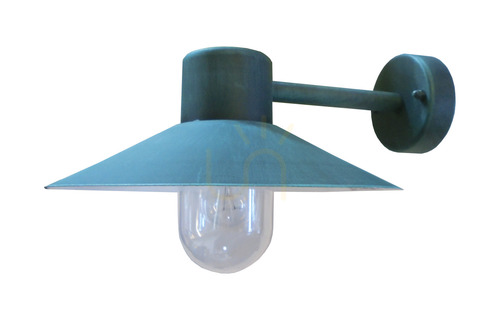 Check Lund 290CG Outdoor Wall Sconce, Gray, E27, NORLYS
