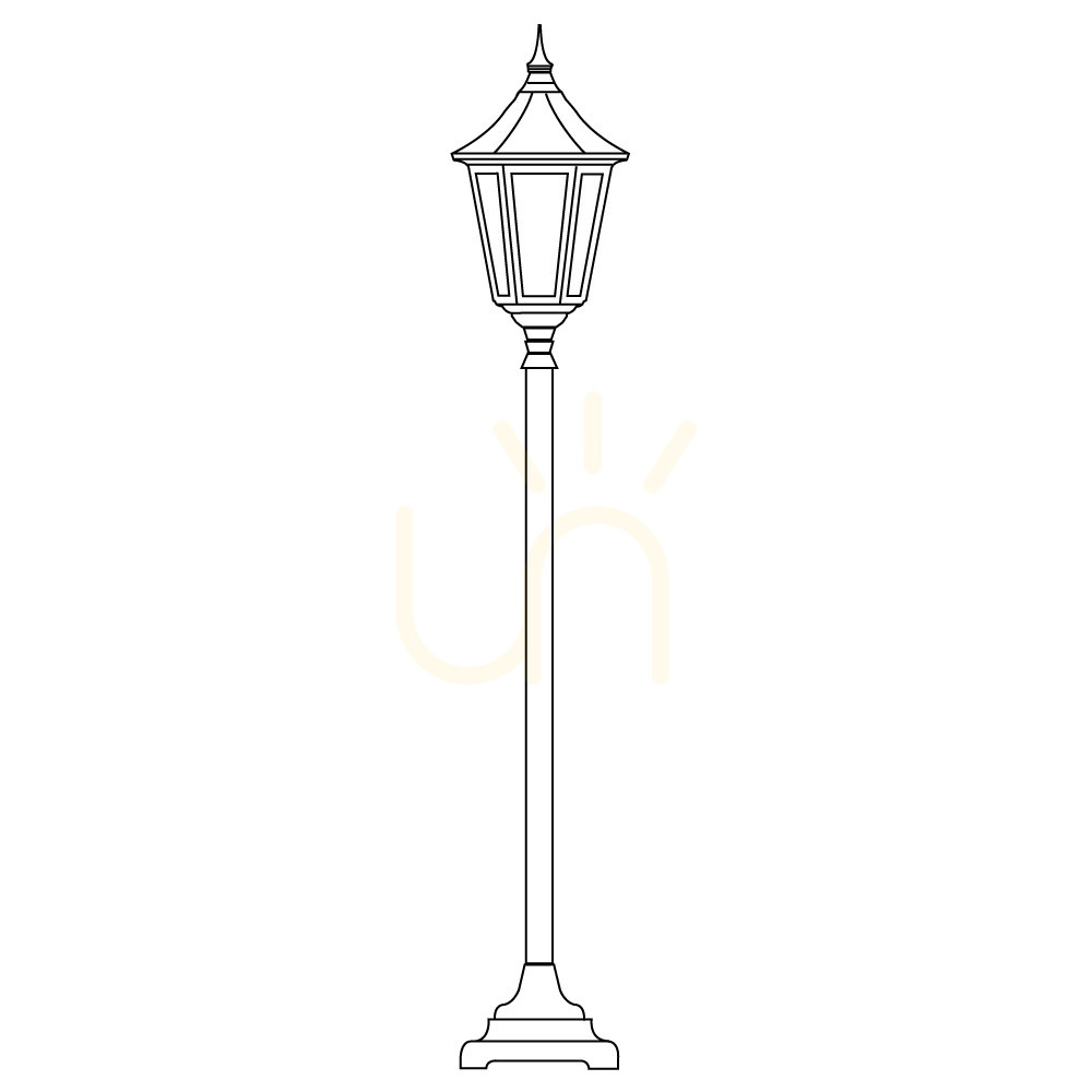 Check Modena 304BC Copper E27 Streetlight, NORLYS Modena 304BC Copper E27 Streetlight, NORLYS