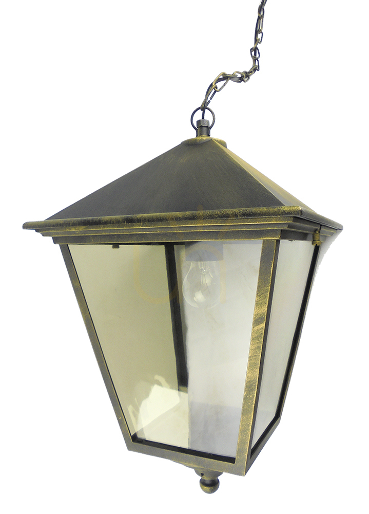 Check London 493A/BC Outdoor Pendant Light, Copper, E27, NORLYS London 493A/BC Outdoor Pendant Light, Copper, E27, NORLYS