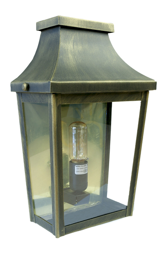 Check London 497BD Gold E27 NORLYS Outdoor Wall Sconce