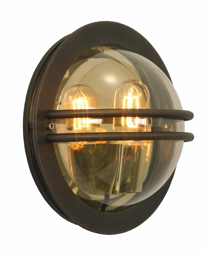 Check Bremen 630BC Outdoor Wall Sconce, Copper, E27, NORLYS