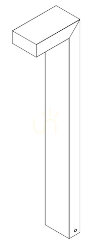 Check Asker 1314CS Rust-Colored LED Floor Lamp by NORLYS