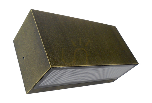 Check Asker 1514BD Gold E27 NORLYS Outdoor Wall Sconce