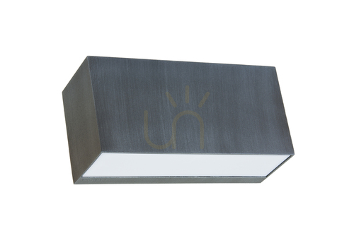Check Asker 1514BS Silver Outdoor Wall Sconce, E27, NORLYS
