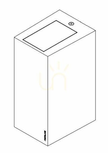 Check Lillehammer DC1584CG Gray NORLYS Outdoor Wall Sconce