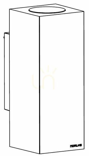 Check Sandvik 1730CB Copper Outdoor Wall Sconce, GU10, NORLYS
