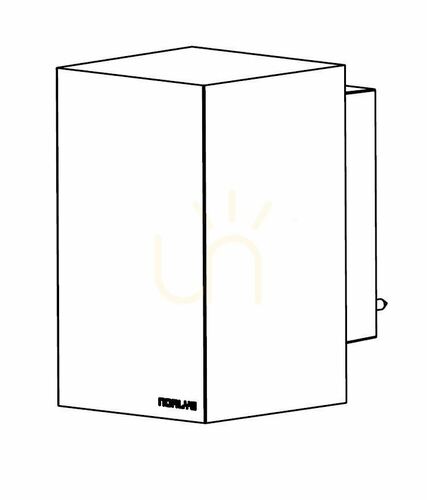 Check Sandvik 1741CB Copper Outdoor Wall Sconce, GU10, NORLYS