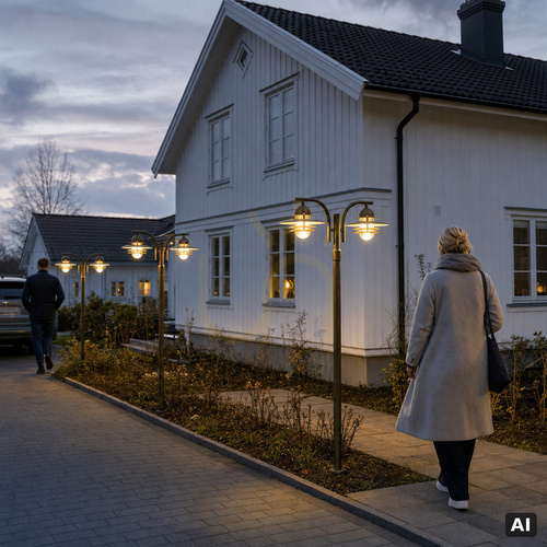 Check Oslo 2014BD Gold E27 NORLYS Garden Lantern