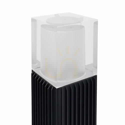 Check Frigga 2147BL Black E27 NORLYS Bollard Light