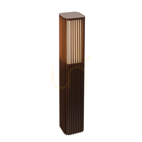 Check Astrid 2226CS Rust-Colored LED Floor Lamp by NORLYS