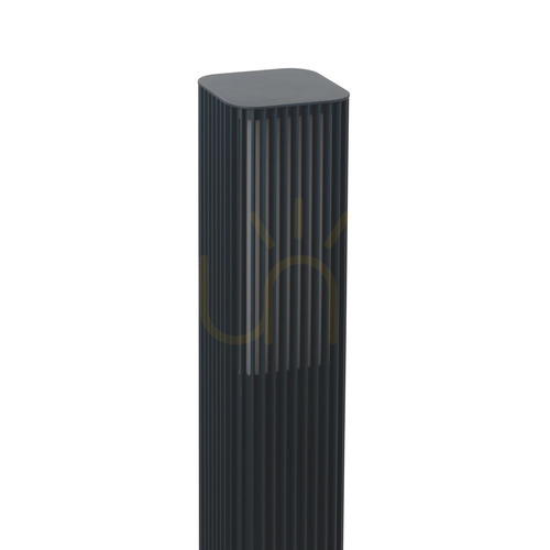 Check NORLYS Astrid 2226GR LED garden bollard – graphite, 85 cm, 4000 K