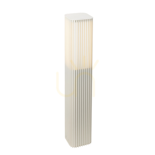 Check NORLYS Astrid 2227WH White LED Bollard, 85 cm