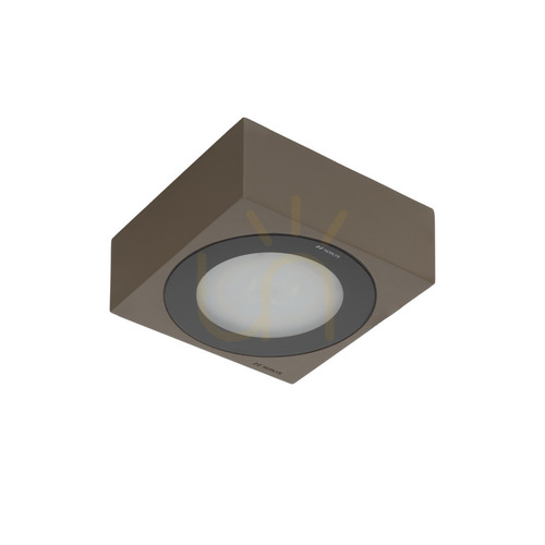 Check NORLYS Hitra 2462GB outdoor LED ceiling light, grey beige RAL 7006