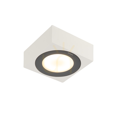 Check Hitra 2462WH White LED Outdoor Ceiling Light by NORLYS