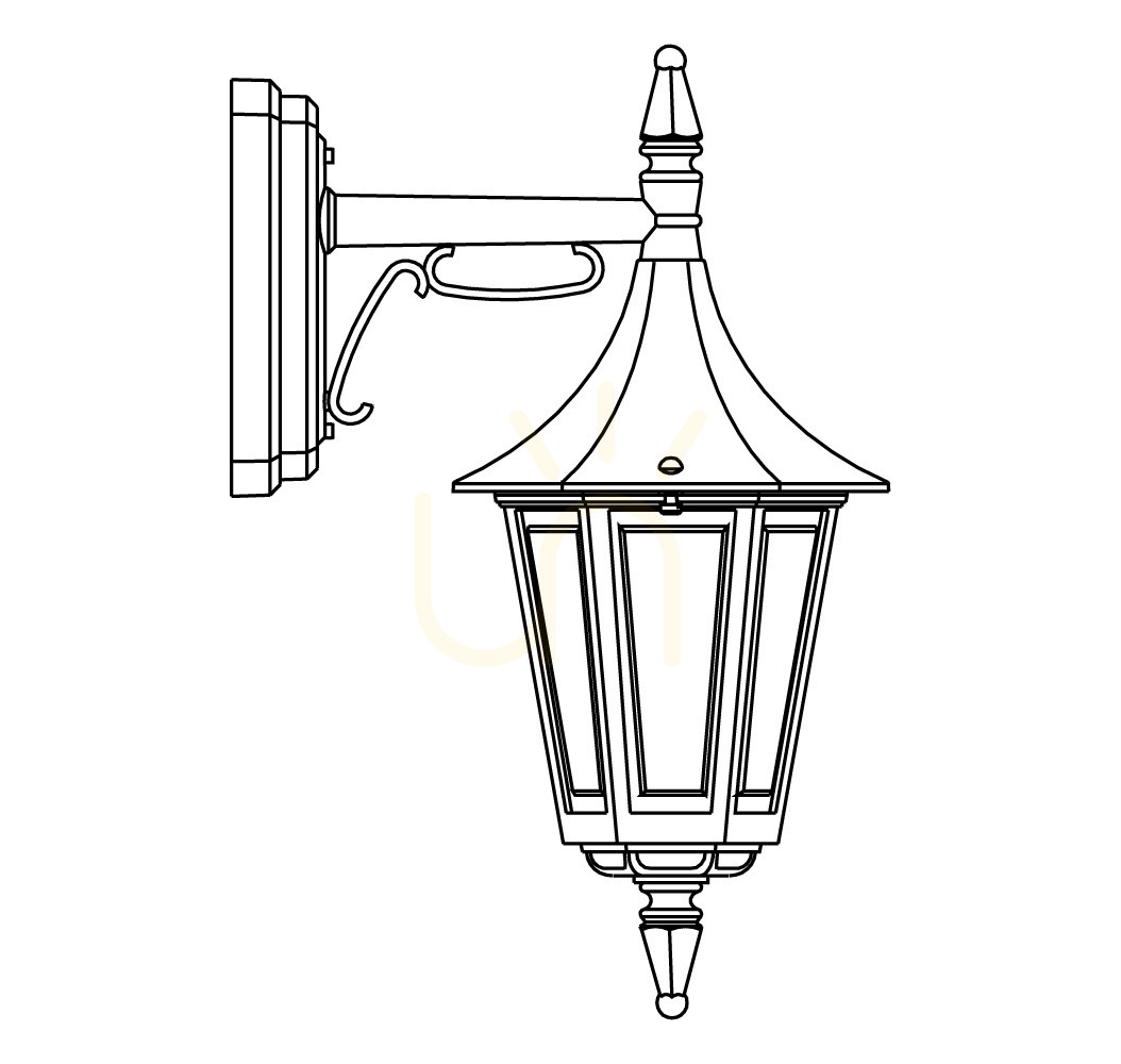 Check Rimini 2591BD Gold E27 NORLYS Outdoor Wall Sconce Rimini 2591BD Gold E27 NORLYS Outdoor Wall Sconce